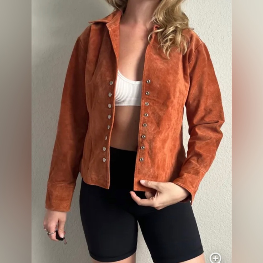 Coldwater Creek vintage leather jacket
